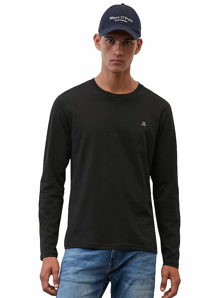 Marc O'Polo Long Sleeve T-Shirt Black XXL 5